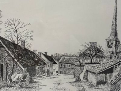 genk hoogstraat door robert r