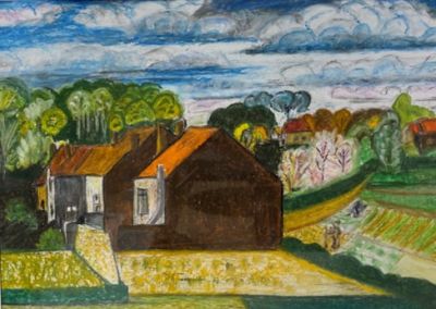 landschap in dilbeek door hilde m
